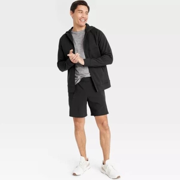 Mens Black XL Sport Shorts -‎ All In Motion - Picture 1 of 3
